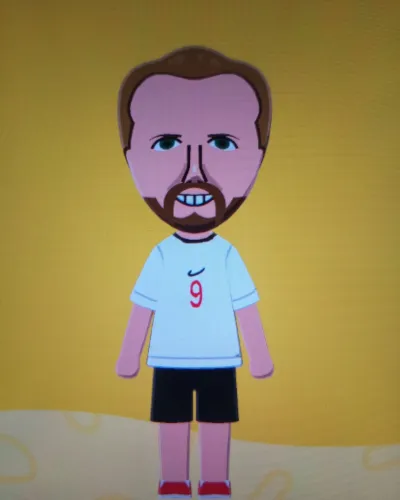 Mii-Porträt von Harry kane 2.0
