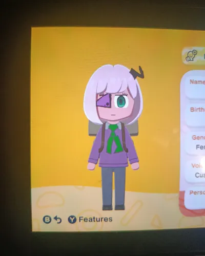 Mii-Porträt von Geometry dash society girl