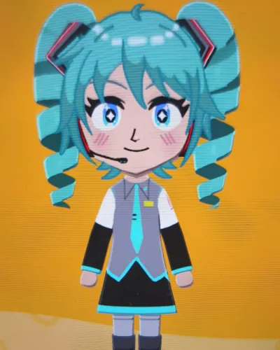 Mii-Porträt von Hatsune Miku