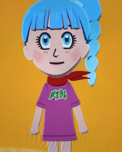 Mii-Porträt von Bulma