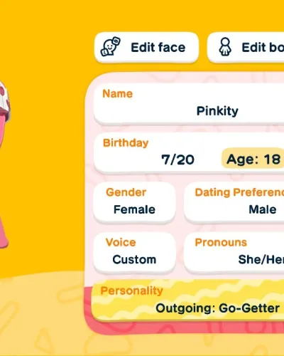 Mii-Porträt von Pinkity