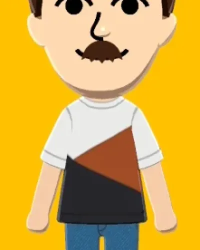 Mii portrait of Yoshi