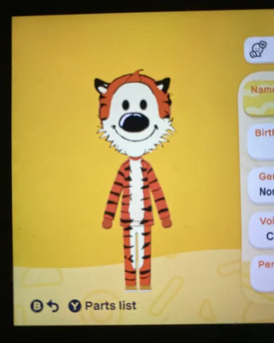 Mii-Porträt von Hobbes