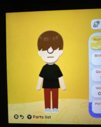 Mii-Porträt von Moe