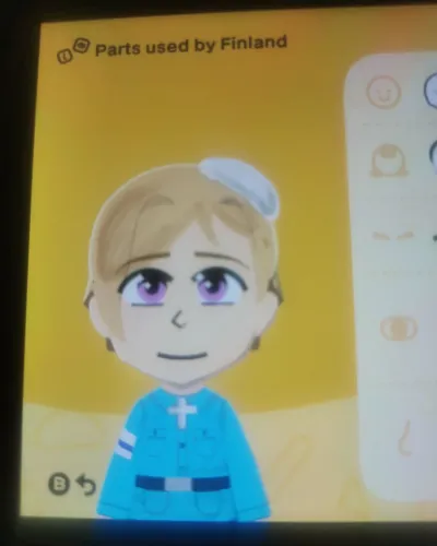 Mii-Porträt von Finland hetalia