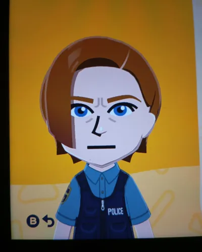 Mii-Porträt von Leon Kennedy