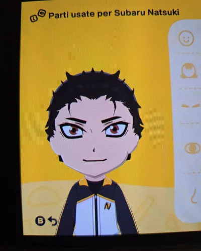 Mii-Porträt von Natsuki Subaru