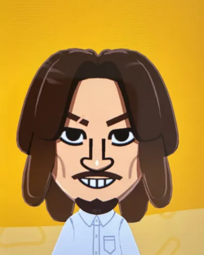 Mii-Porträt von Captain Jack Sparrow