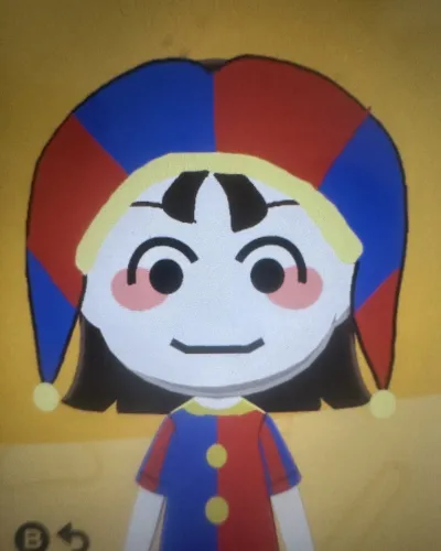 Mii-Porträt von Pomni