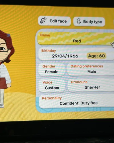 Mii-Porträt von Red