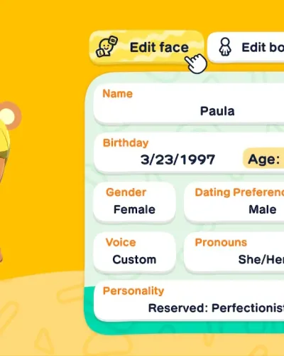 Mii-Porträt von Paula