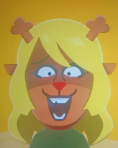 Mii-Porträt von Noelle (Weird route)