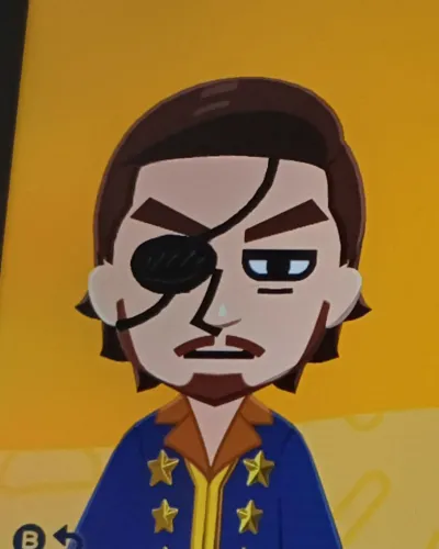 Mii-Porträt von Solid Snake