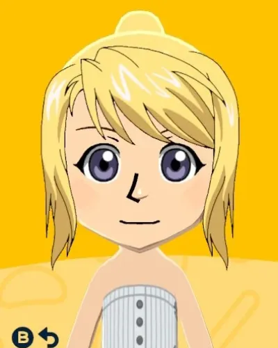 Mii-Porträt von Winry Rockbell
