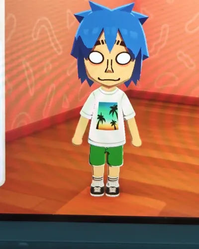 Mii-Porträt von 2-D Gorillaz