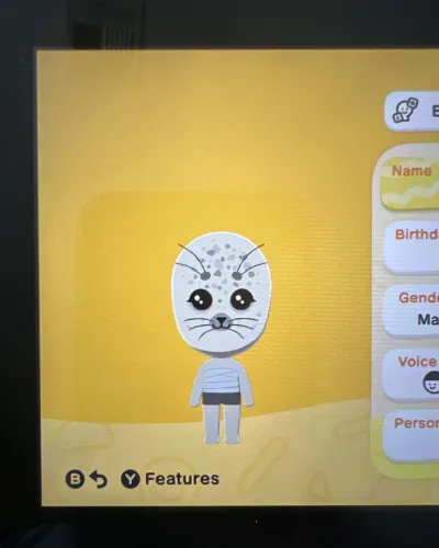 Mii-Porträt von Baby Seal