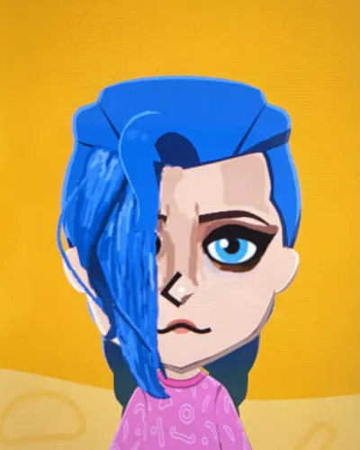 Mii-Porträt von Jinx
