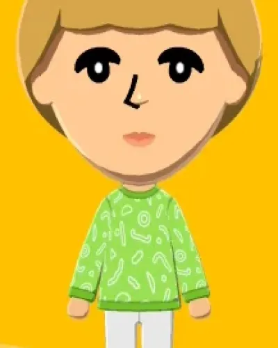 Mii portrait of Etienne