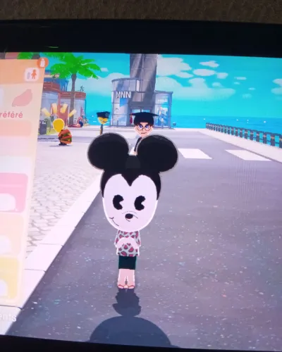Mii portrait of Mickey Mouse
