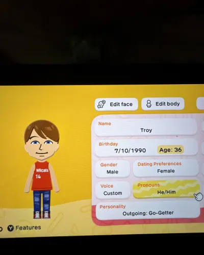 Mii-Porträt von Troy Bloton