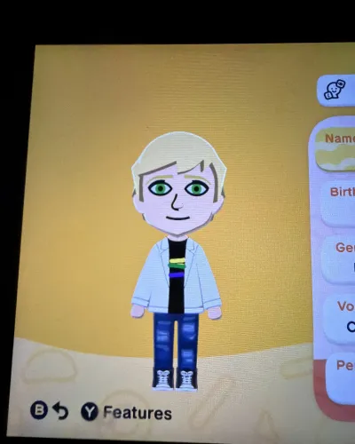 Mii-Porträt von Adrain