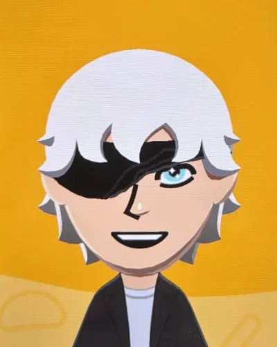 Mii portrait of Satoru Gojō