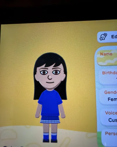 Mii-Porträt von Stacy