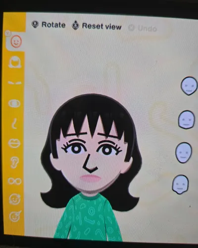 Mii-Porträt von Anya