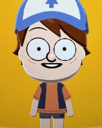 Mii portrait of Dipper Pines