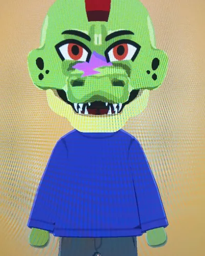 Mii-Porträt von Montgomery gator