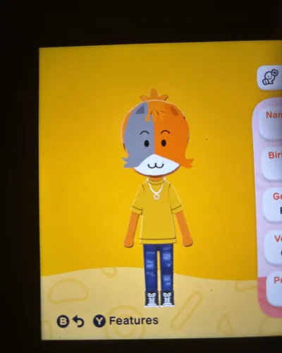 Mii-Porträt von Cate Meowdy