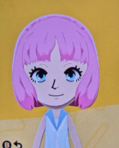 Mii portrait of Qatherine (Rin)