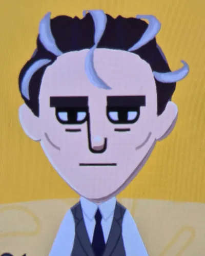 Mii portrait of Larry