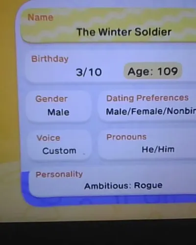 Mii-Porträt von The Winter Soldier