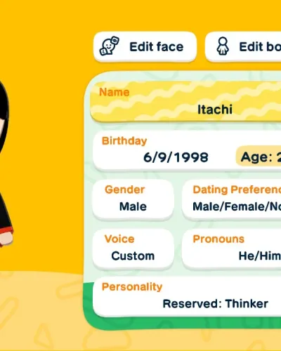 Mii-Porträt von Itachi