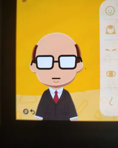 Mii-Porträt von Advisor (Dan the man)