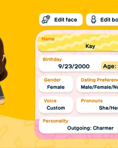 Mii-Porträt von Kay
