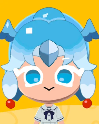 Mii portrait of Blue Slushy Cookie