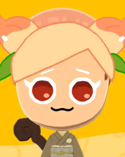 Mii portrait of Peach Cookie