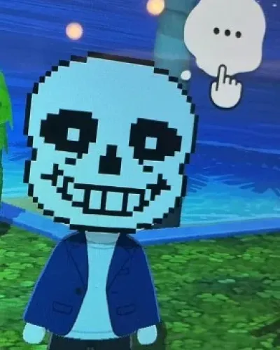 Mii-Porträt von Sans