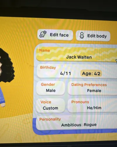 Mii-Porträt von Jack Walten