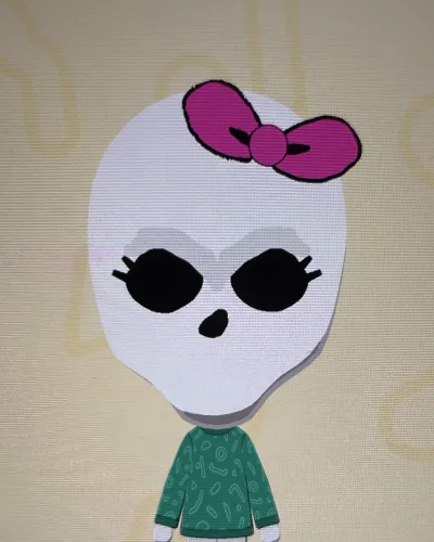 Mii-Porträt von Skullette