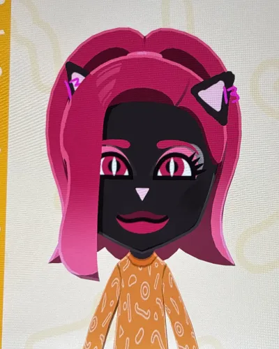 Mii-Porträt von Catty Noir