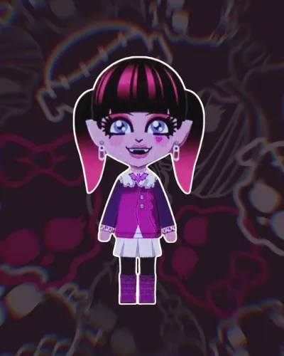 Mii-Porträt von Draculaura