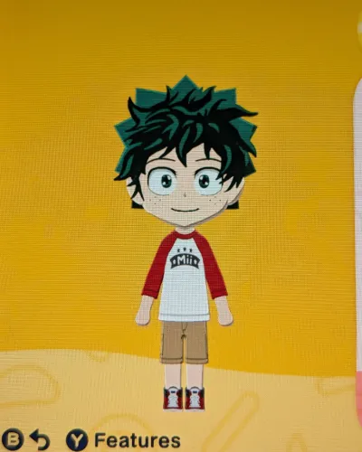 Mii-Porträt von Izuku Midoriya | Deku