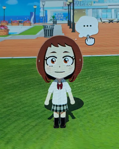 Mii-Porträt von Ochako Uraraka | Uravity