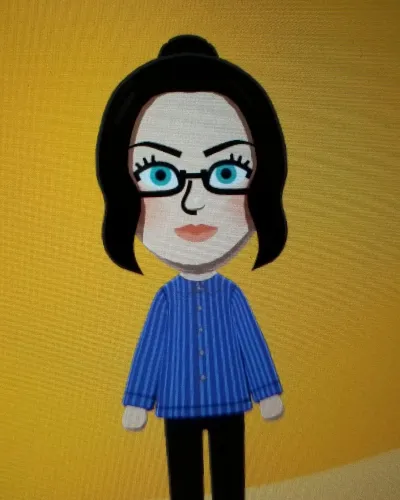 Mii-Porträt von Billie Eilish
