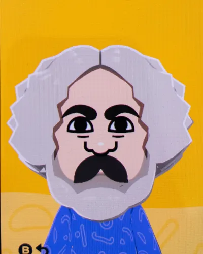 Mii-Porträt von Karl Marx