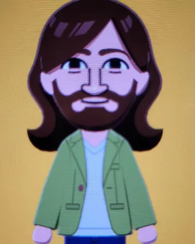 Mii-Porträt von Barry Gibb