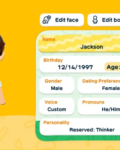 Mii-Porträt von Jackson